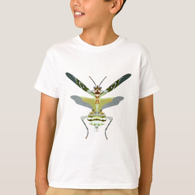 Camiseta F é para Flor Mantis (Frente)