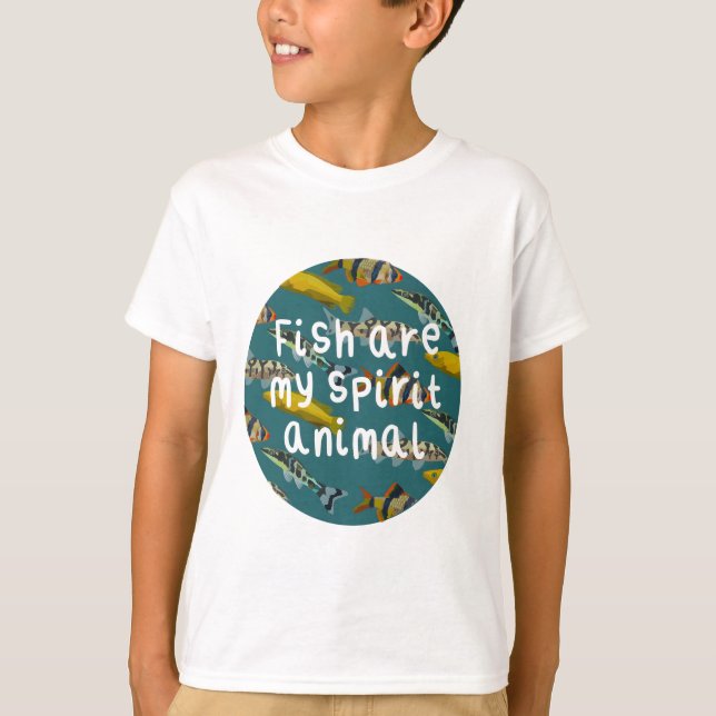 Camiseta F é para Peixe (Frente)