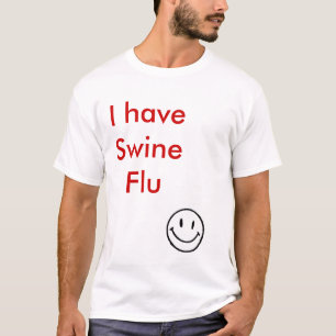 Camiseta f_HappyFacem_b0de453, eu estou com a gripe dos
