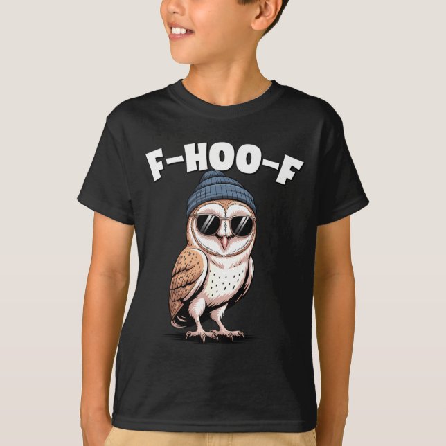 Camiseta F-hoo-f Funny Bird Meme Graphic  (Frente)