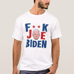 Camiseta F**K JOE BIDEN White T Shirt