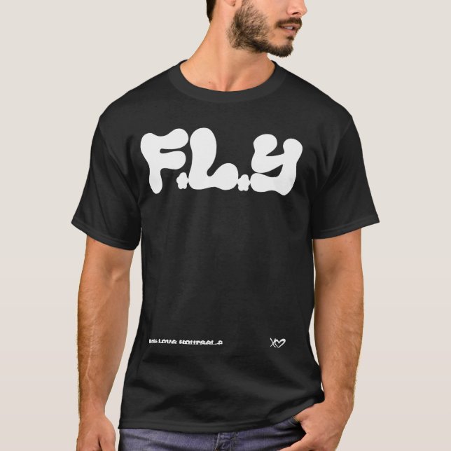 Camiseta F.L.Y - Primeiro Ame-Se Empoderando Tee (Frente)