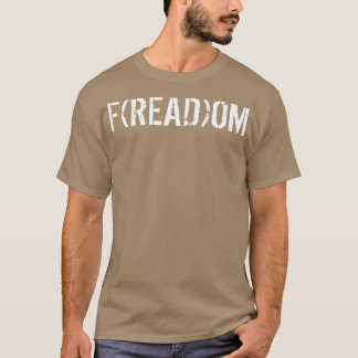 Camiseta F(READ)OM Freedom Pro LiterAdvocate Literário Ler 