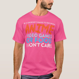 Camiseta Fã de Anime Otaku Cosplay Amantes de Anime s
