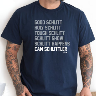 Camiseta Fã de beisebol de Nova York Cam Schlittler Schlitt