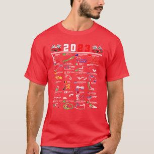 Camiseta Fã de Carro de Corrida de Roda Aberta de Fórmula d