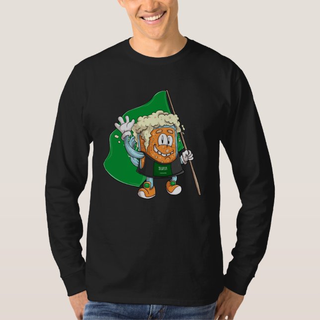 Camiseta Fã de cerveja da Arábia Saudita (Frente)