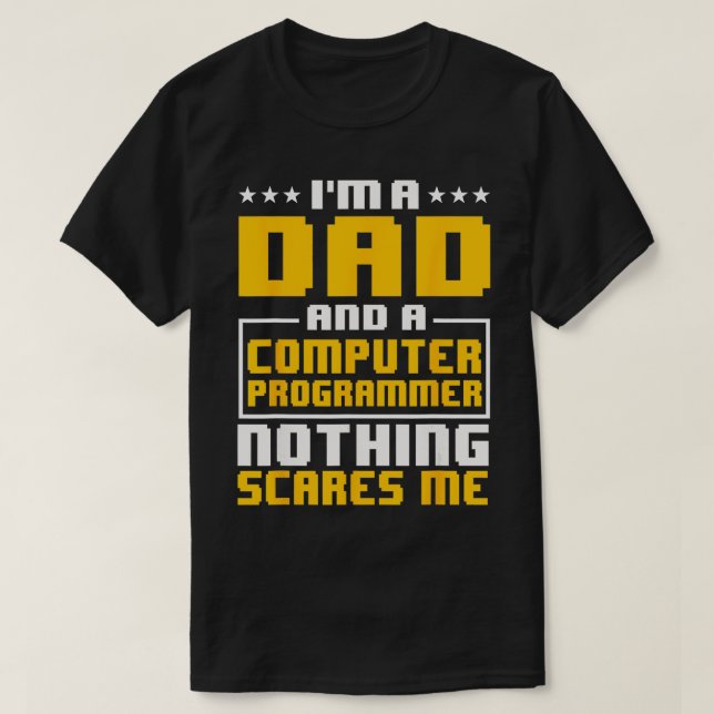 Camiseta Fa De Engenheiro Do Programador De Software Do Pro (Frente do Design)