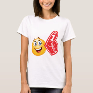 Camiseta fã de esportes emoji