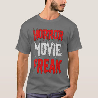 Camiseta Fã de filme de terror feminino, fã de filme de ter