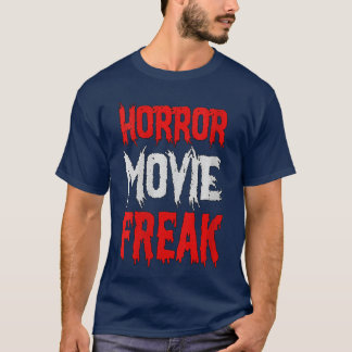 Camiseta Fã de Filme de Terror Feminino Freak de Filme de T