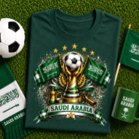 Fã de Futebol da Arábia Saudita Copa do Mundo de F