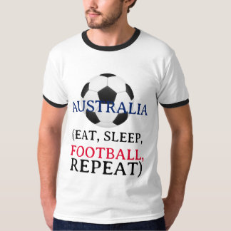 Camiseta Fã de Futebol da Austrália | Achempong Copa do Mun