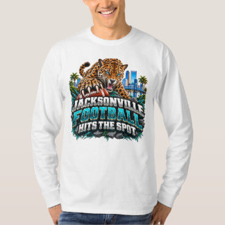 Camiseta Fã de Futebol de Jacksonville Acerta em Cheio