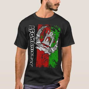Camiseta Fã de futebol do Afeganistão 