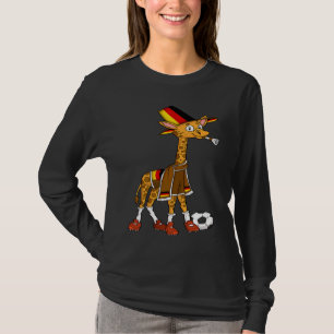 Camiseta Fã de Girafa Alemanha