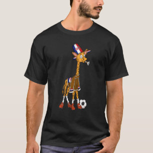 Camiseta Fã de girafa Croácia