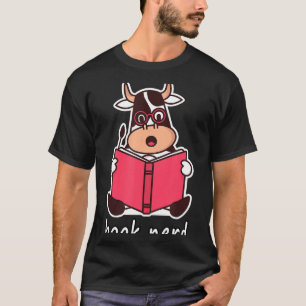 Camiseta Fã de Livros Vaca Nerd Amp Geek de Leitura