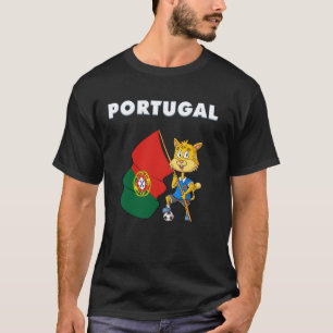 Camiseta Fã de Portugal Gatos Caseiros Portugueses