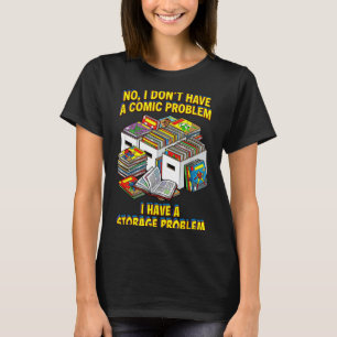 Camiseta Fã de quadrinhos de super-herói retrô engraçado ne