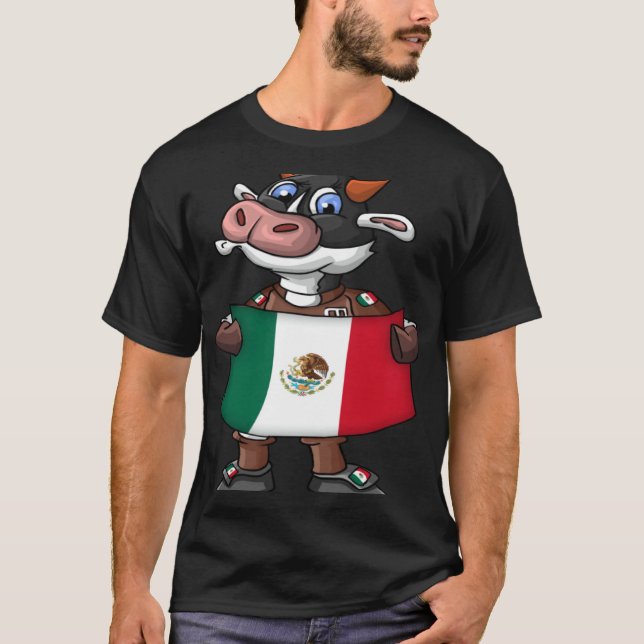 Camiseta Fã de Vaca México (Frente)
