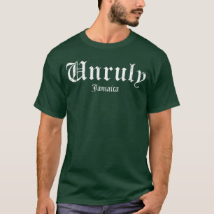 Camiseta Fã desordeiro do Dancehall jamaicano engraçado ret