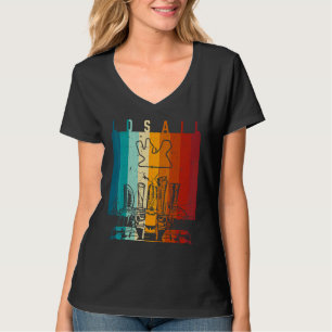 Camiseta Fã do Circuito de Corrida de Fórmula de Doha Vinta