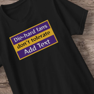 Camiseta Fã do duro Morto masculino