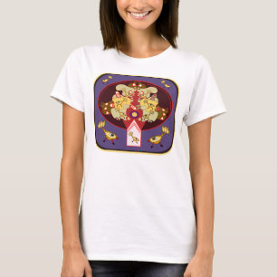 Camiseta Fã do quebra-cabeça do pássaro