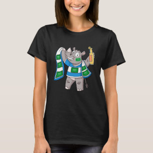 Camiseta Fã do Rhino Arábia Saudita