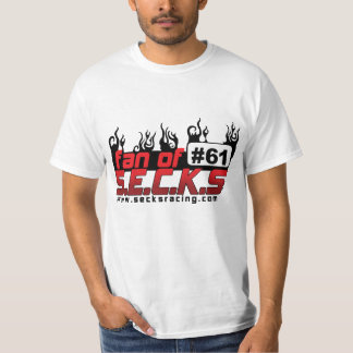 Camiseta Fã do t-shirt de Secks #61