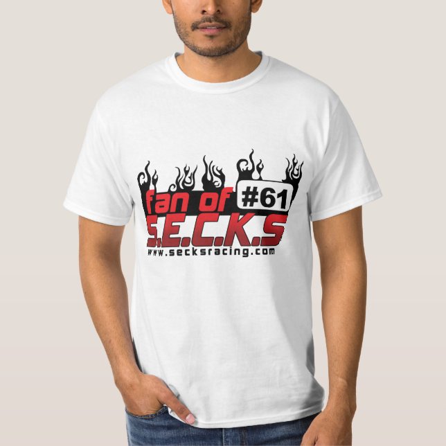 Camiseta Fã do t-shirt de Secks #61 (Frente)