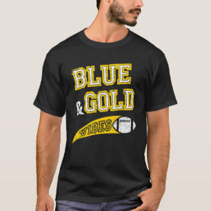 Camiseta Fã do Time de Futebol Blue & Gold Vibes
