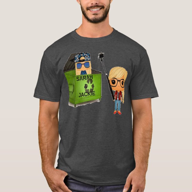 Camiseta Fã Engraçado de Mergulho Engraçado do Hustlers de  (Frente)