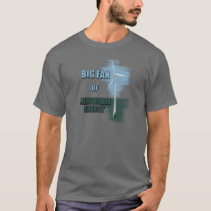Camiseta Fã grande da energia renovável