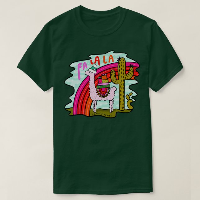 Camiseta Fa La La (Frente do Design)
