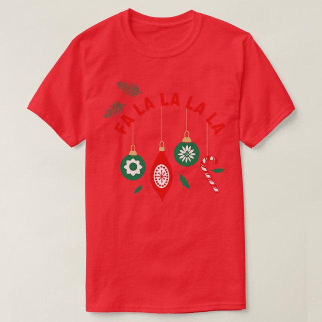 Camiseta Fa La La La La La (Frente do Design)