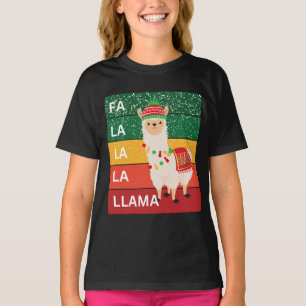 CAMISETA FA LA LA LLAMA
