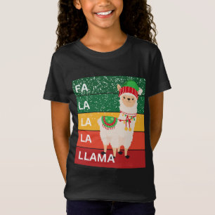 CAMISETA FA LA LA LLAMA