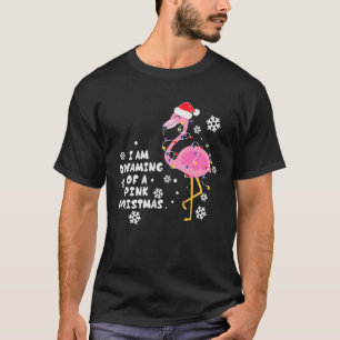 Camiseta Fa La La Mingo Flamingo Natal Xmas Pajama