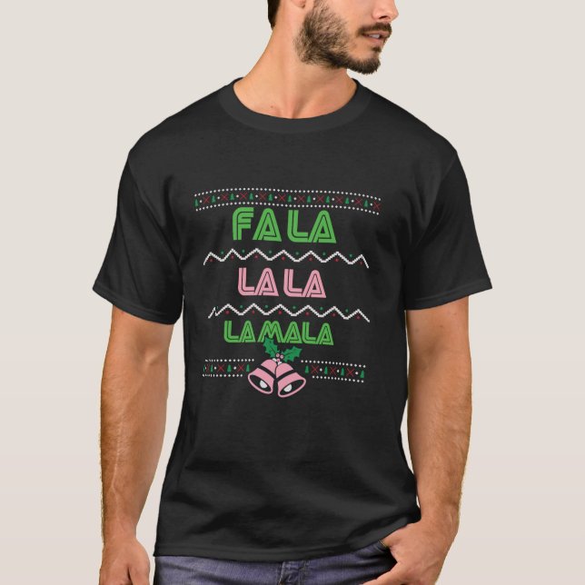 Camiseta Fa la lamala feriado feio também conhecido como su (Frente)