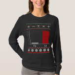 Camiseta Fa La Mathematics Graph Christmas Ugly Sweater<br><div class="desc">Fa La Mathematics Graph Christmas Ugly Sweater</div>