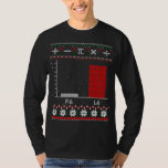 Camiseta Fa La Mathematics Graph Christmas Ugly Sweater<br><div class="desc">Fa La Mathematics Graph Christmas Ugly Sweater</div>