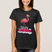 Fa La Mingo Flamingo Natal Bonito Chapéu Vermelho
