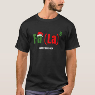 Camiseta Fa La para o 8.o diafragma Power T