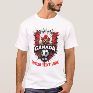 Camiseta Fã Personalizado da Seleção Nacional de Futebol do