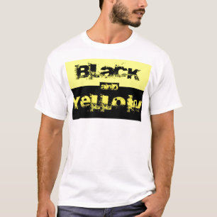Camiseta Fã preto & amarelo