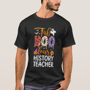 Camiseta Fab Boo Lous Professor de História Fantasma Abóbor