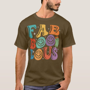 Camiseta Fab Boo Lous Tee Retro Mulheres Fantasma no Hallow