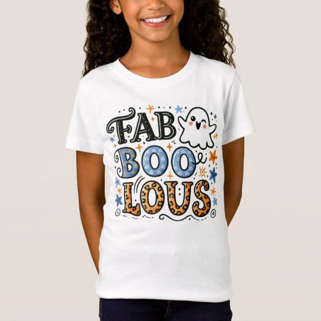 Camiseta FabBOOlous - Fantasmas com o Glam (Frente)